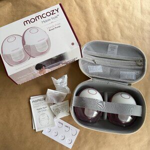 Momcozy M6 Breast Pump Breast Pump Hands Free Mobile Style Wearable NEW BAG CASE